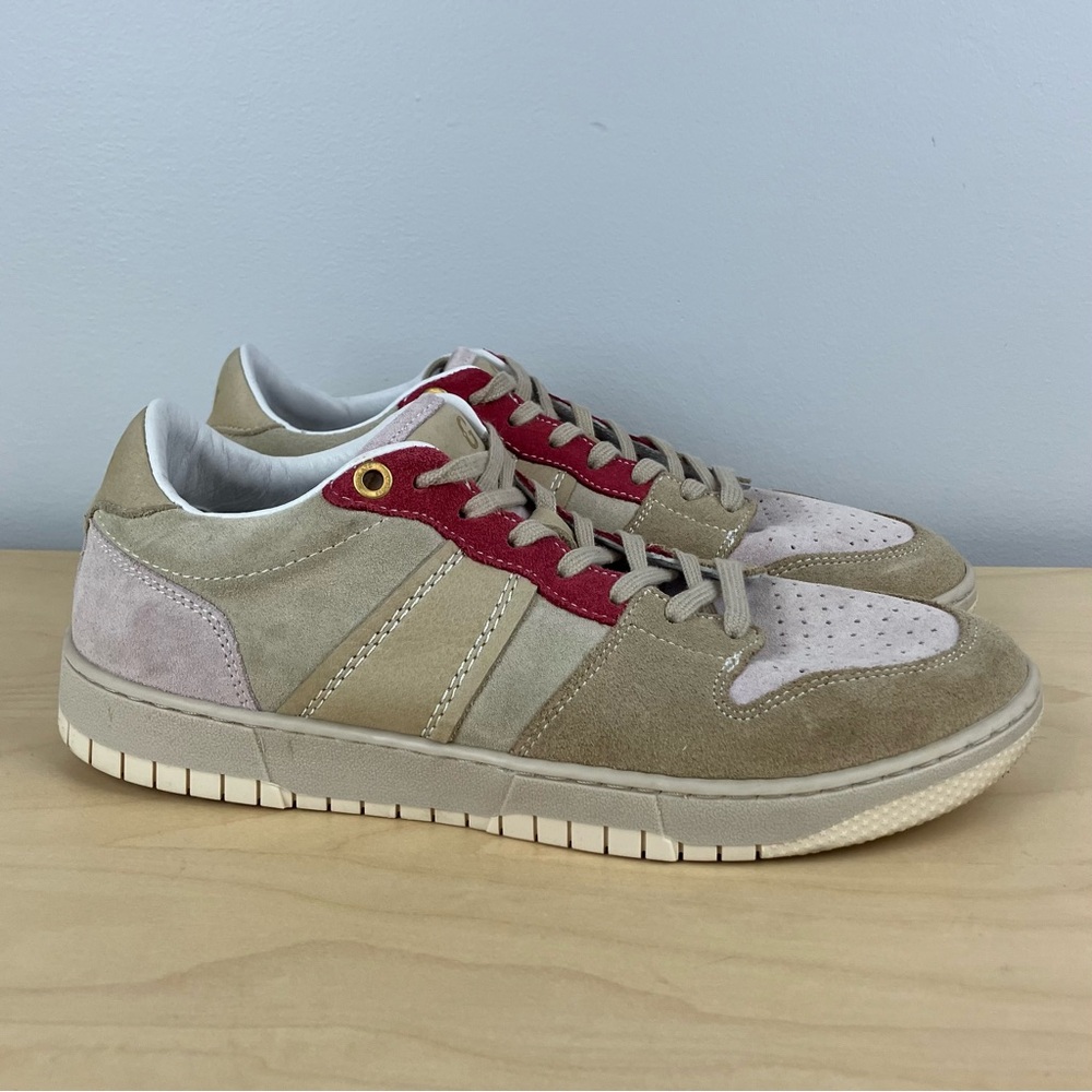 Greats Shoes Women’s Size 9.0 The JMZ Court Low Top Suede Multicolor Sneakers